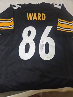 Steelers Ward signed jersey