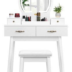 Vanity without chair
