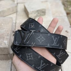 Black Louis Vuitton Belt 115cm