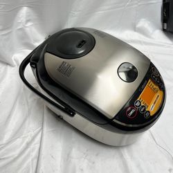 Zojirushi - 10 Cup Pressure Induction Heating Rice Cooker - NP-NWC18XB
