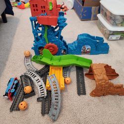 Thomas and friends cave collapse train track