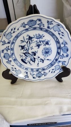 Meissen Blue Onion Plate