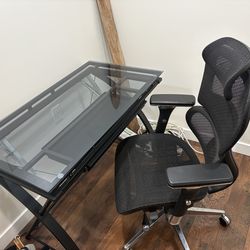 Office Chair and desk