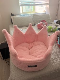 Pink Pet Princess Bed