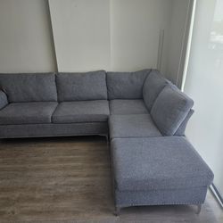 Grey Corner Couch