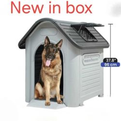 Brand New In Box Xl Dog House All Weather Water Resistant Dog Igoo Pet Shelter Casa De Mascota Add A Bed For $25 New In Box 