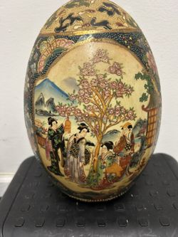 Antique Handcrafted Egg
