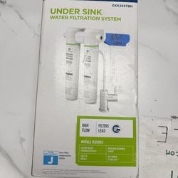 GE Under Sink Single Stage High Flow Water Filtration System
