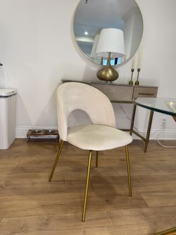 Set of 4 Velvet Dining Chairs – Chic, Light & So Pretty