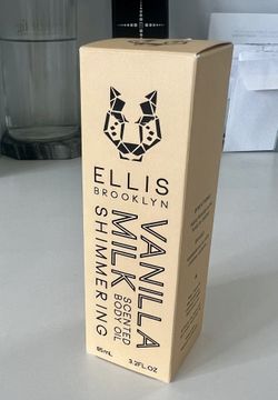 Ellis Brooklyn Vanilla Milk Shimmering Scented Body Oil 