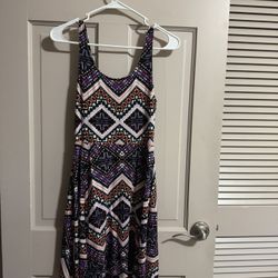 Express Pattern Print  Dress Size Small