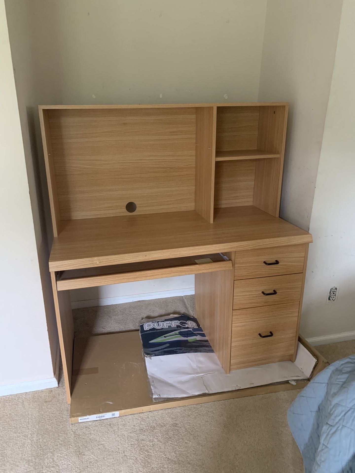 Lightly Used Wooden Desk 