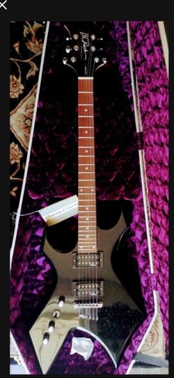 BC Rich PLATINUM Series (not Bronze) Greater Left Handed Performer, Great Shape + Coffin quality Hard Case; Best $ Offer or Trade a Telecaster