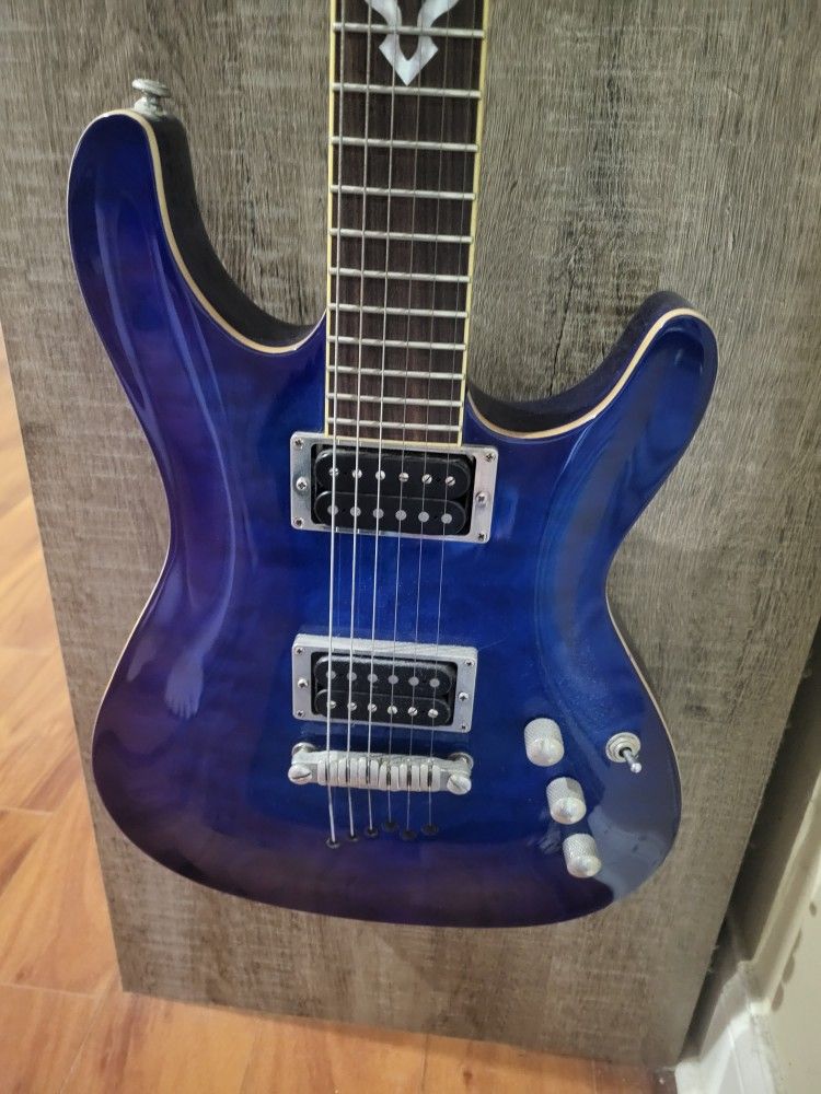 Transparent Blue Ibanez SZ520