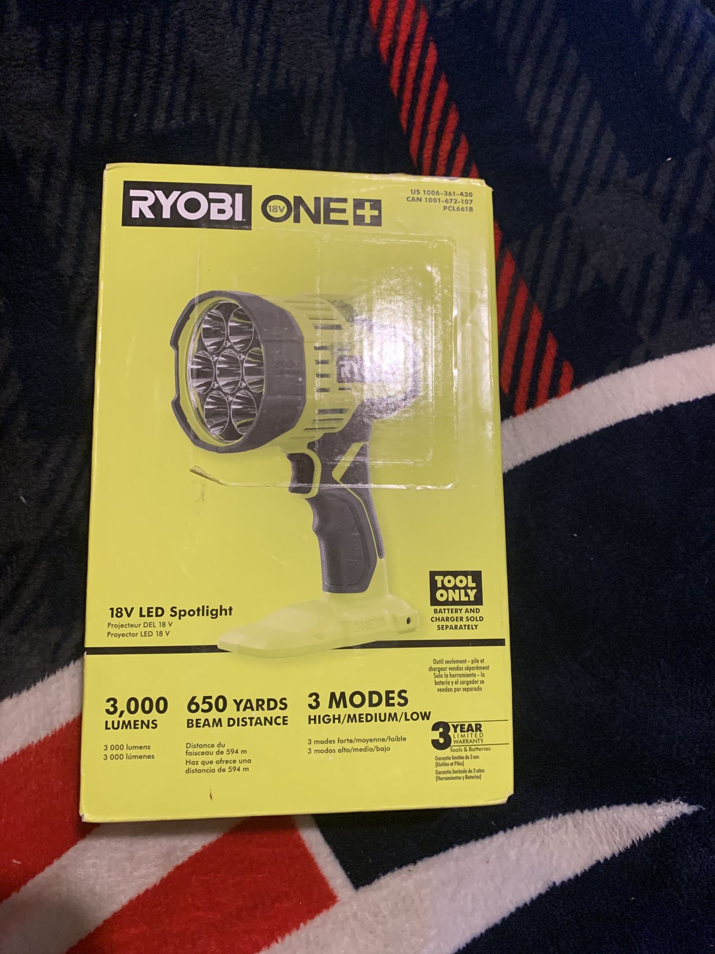 Ryobi Flash Light