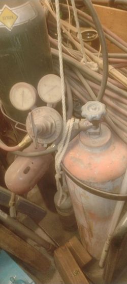 Full set of Oxyacetylene welder complete