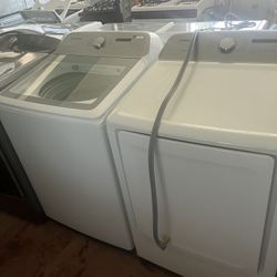 Samsung Washer And Electric Dryer Used