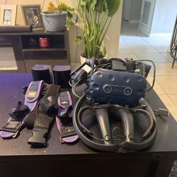 Vive Pro Eye, Tundra Trackers, 2x 2.0 Base Stations, Index Controllers 