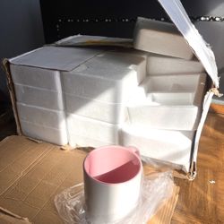 Ceramic mugs set brand new