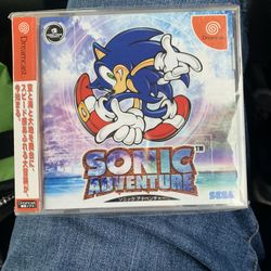 Sonic Adventure Dreamcast Japanese Game