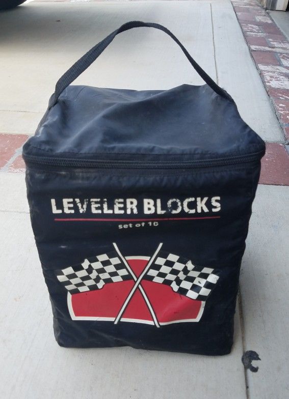 Leveler Blocks Set Of 10 - RV Trailer Motorhome 
