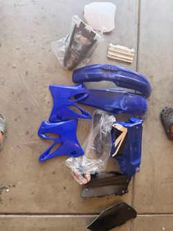 Complete plastic kit for Yamaha 125 and 250