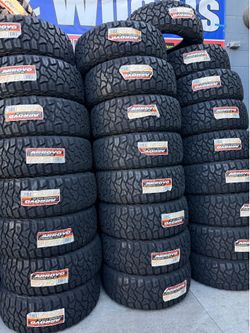 275/55r20 arroyo tires nuevas con 50,000 millas de garantía las 4