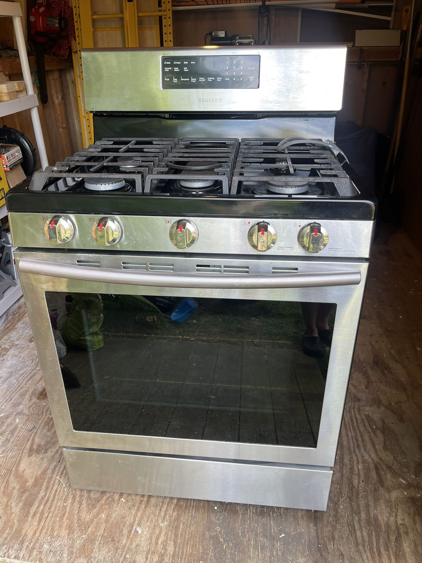 Stainless Steel Samsung Gas Stove