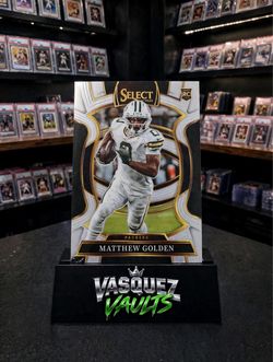 Matthew Golden 2025 Panini Select RC Football Card