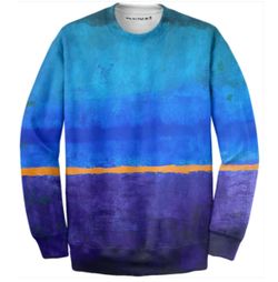 Crewneck with artwork printed on front & back