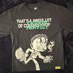 Black awful lot of cough syrup t-shirt