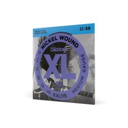 D'Addario EXL115 Nickel Blues/Jazz Electric Guitar Strings