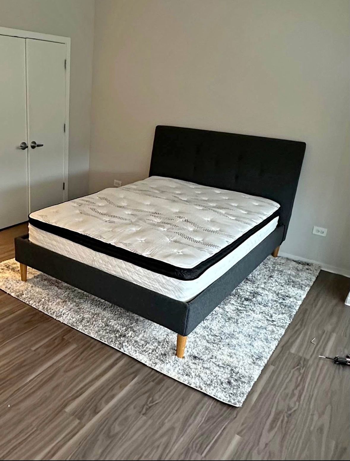 IKEA IDANAS FULL SIZE BED FRAME NO MATTRESS