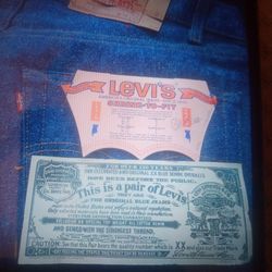 Shrink To Fit 501 Levi's 