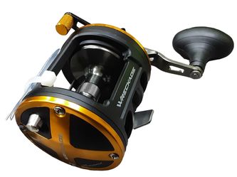 Tsunami Wreckage Gold Fishing Reel