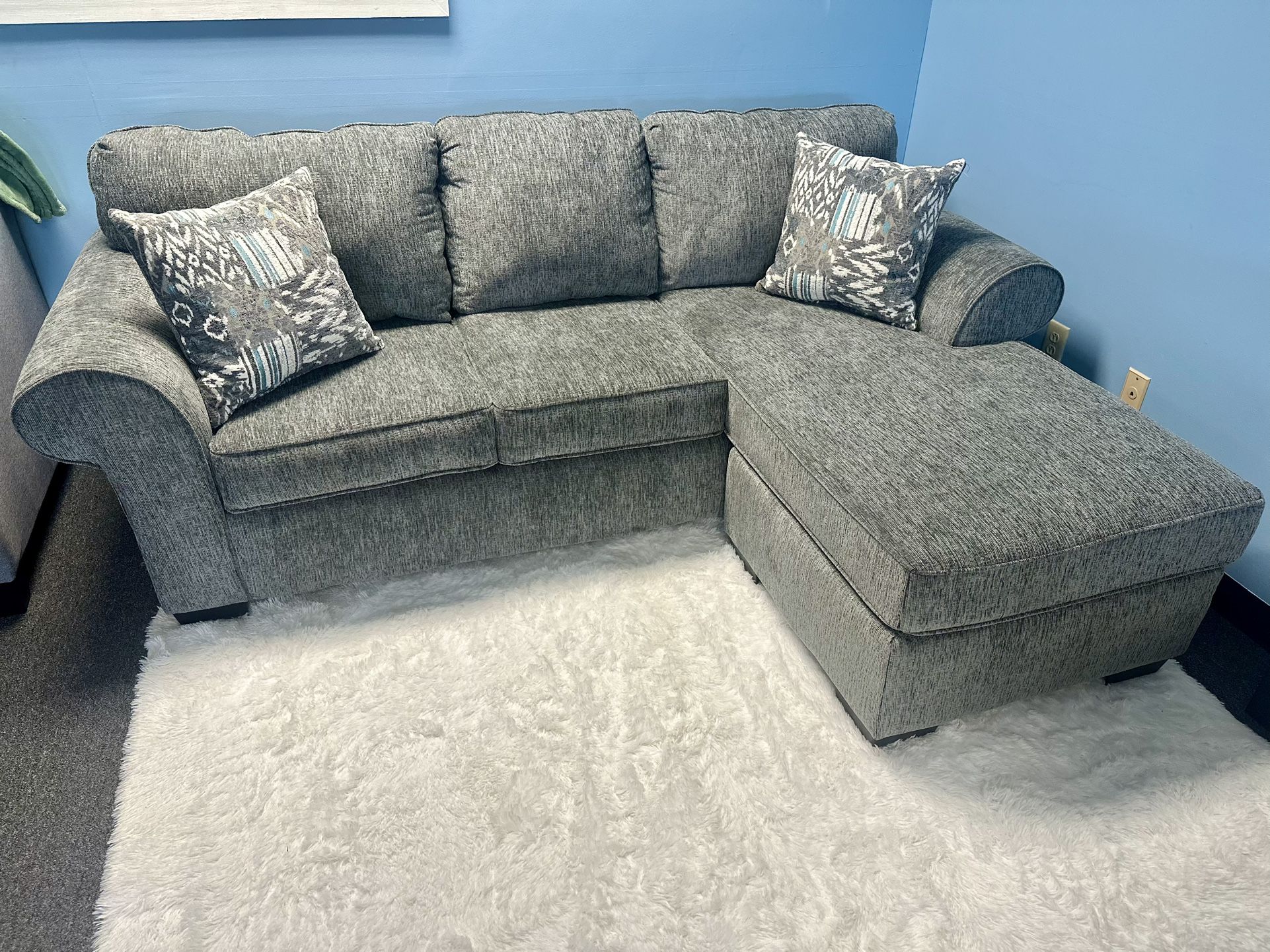 Sofa with Reversible Chaise