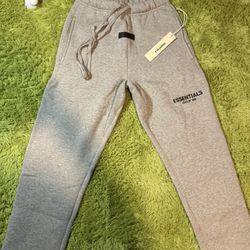 Dark Grey essential sweatpants 