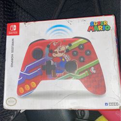 Nintendo Switch Wireless Horipad  Super Mario Brand New