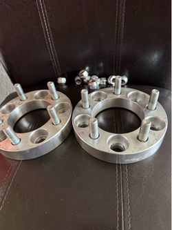 (2) 5 Lug Spacers 12x1.5