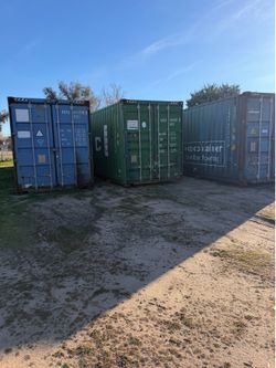Storage shipping containers