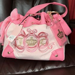 Juicy Couture Daydreamer Pink Club Tote NWT BRAND NEW