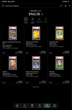 Pokémon slabs!