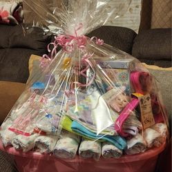 Baby Girl Basket 