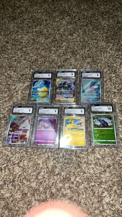 Pokémon cards graded slabs cgc