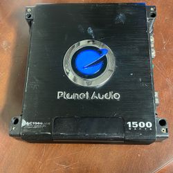 Planet Audio Amp