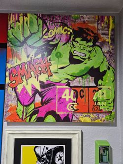 Hulk Smash Canvas Print
