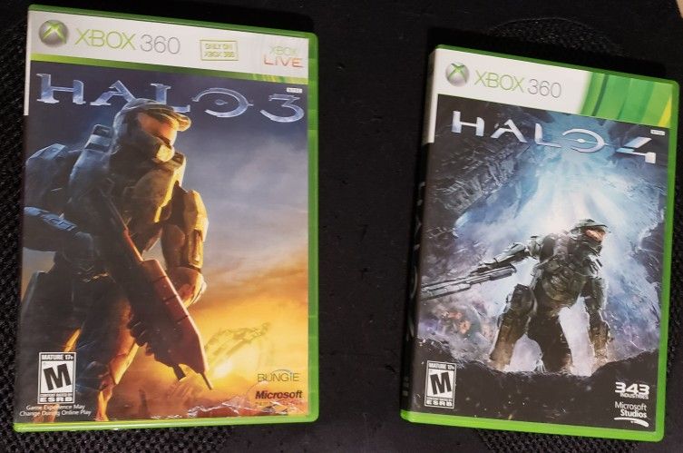 Halo 3 and Halo 4