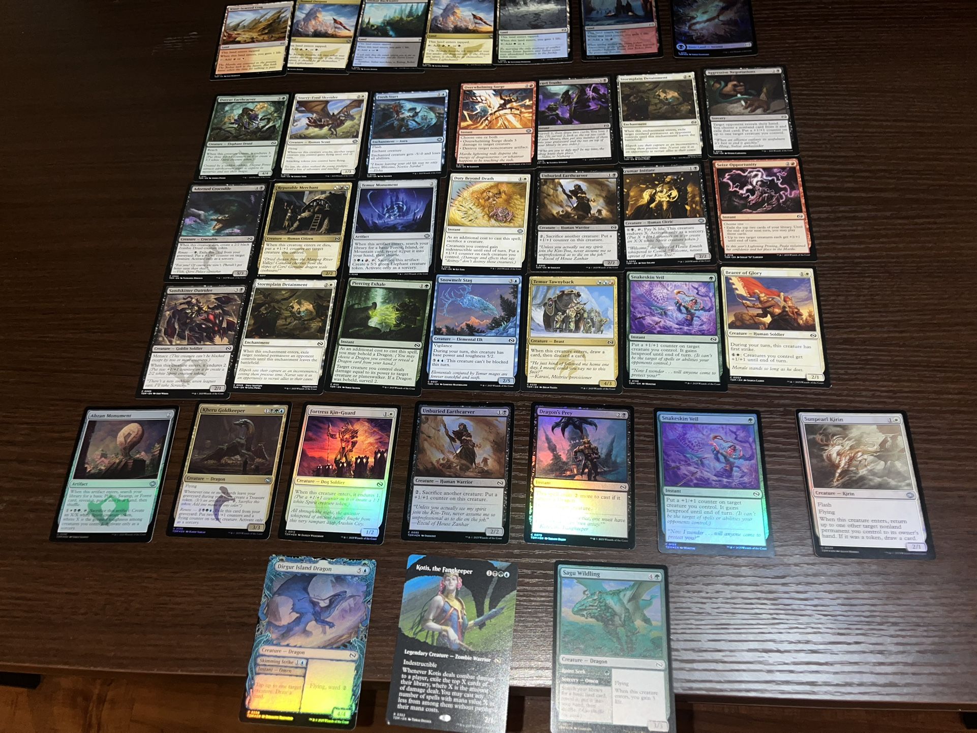 MTG TARKIR: DRAGONSTORM Set lot Magic the Gathering LOTS of Foil/Rare!