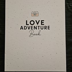 Love Adventure Book with coin and tape pieces new in box