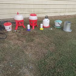 Chicken Feeders And Water Feeders